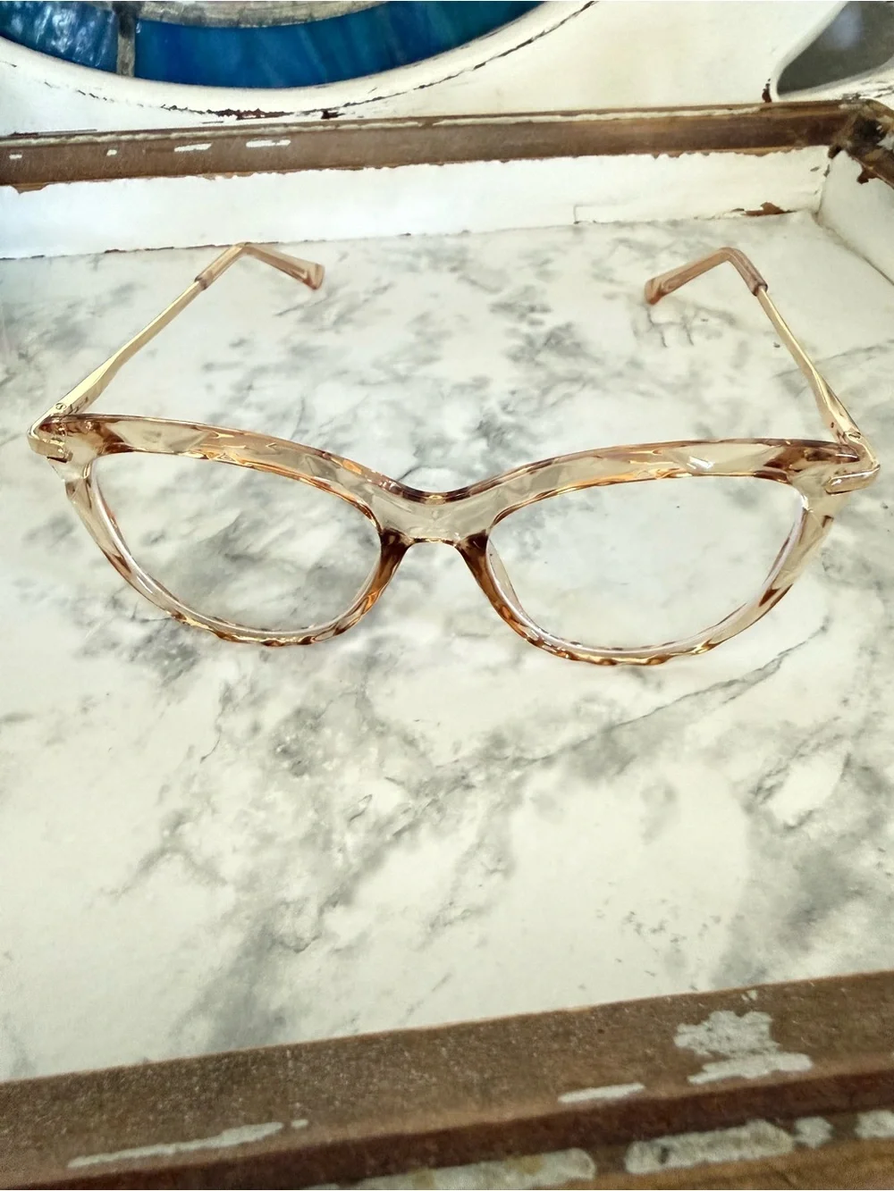 Chic Champagne UV Blue Light Eyeglasses